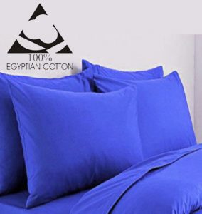 Linenstar T200-housewife-pillowcase-Royal-blue