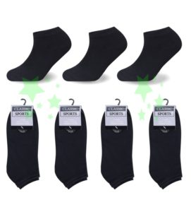Linenstar ankle-black socks