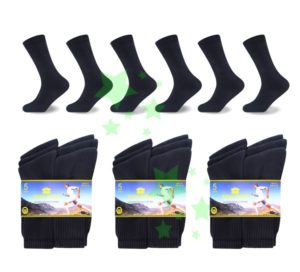 Linenstar men-performance-sport-socks-black
