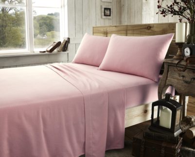 linenstar Flanellette-sheet-Pink