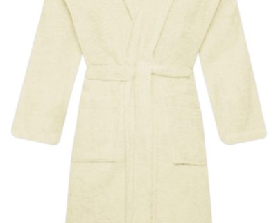 Linenstar bathrobe-shawl-cream