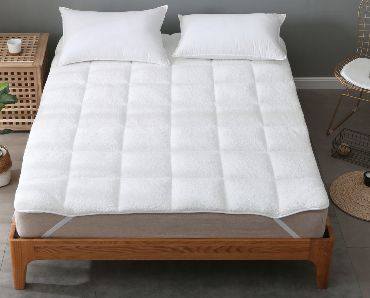 fleece mattress topper dunelm