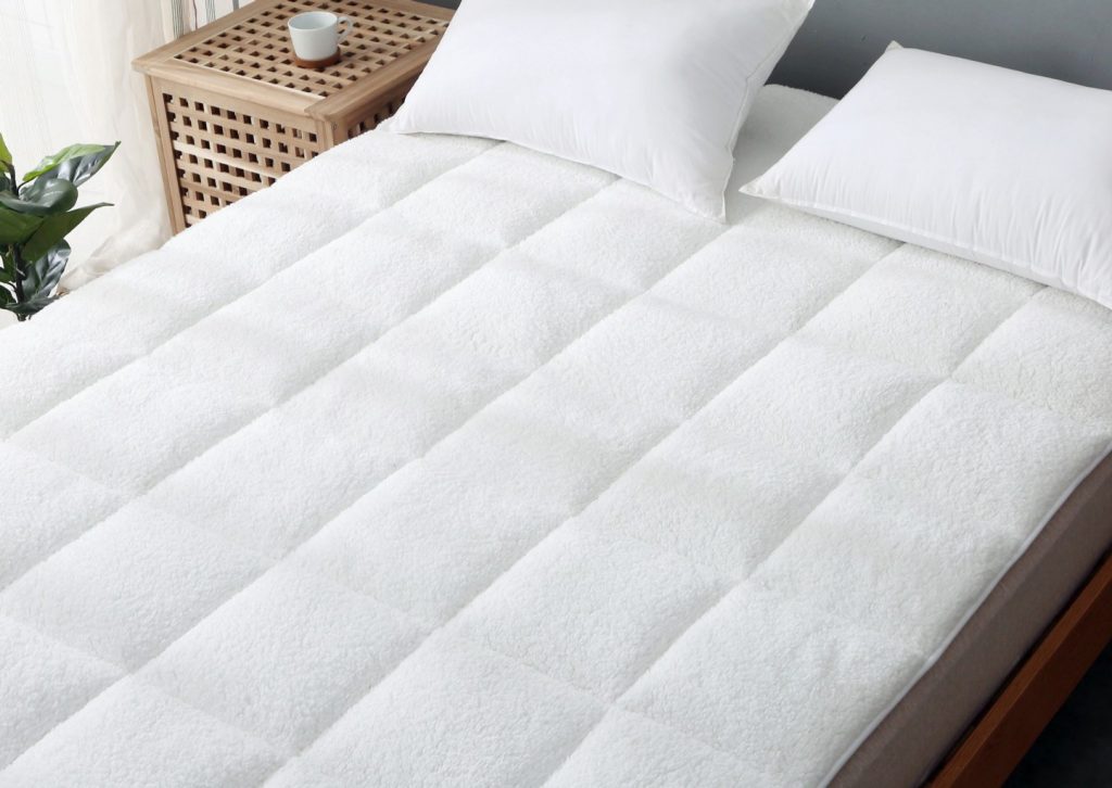 sherpa fleece mattress topper reviews