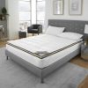 4cm Microfiber Cloud Seersucker Mattress Topper 500 gsm Hotel Quality Mattress