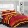 Benjamin Stripes Quilted Bedspread Bed Comforter Throw Bed with Pillow Sham - Image 2