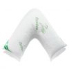 BAMBOO V SHAPED PILLOW Memory Foam Orthopaedic Pregnancy Nursing Extra Filled