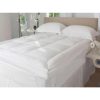 7cm White Extra Deep Microfiber Mattress Topper Soft - Image 3