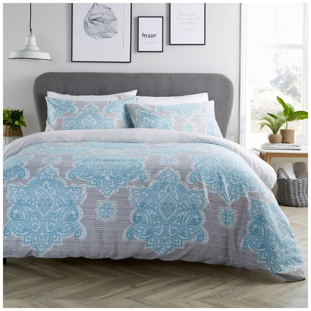 Empire-duvet-Teal - LinenStar