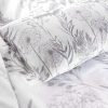Audra White Floral Duvet Quilt Cover Polycotton Bedding Set Pillowcase - Image 2