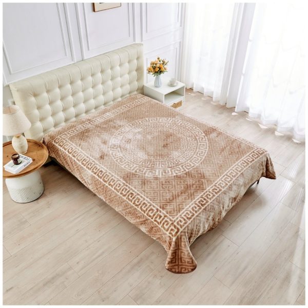 Luxury Greek Throw Large Super Soft Mink Blanket Warm Cosy Plush Fleece Sofa Bed - Image 4