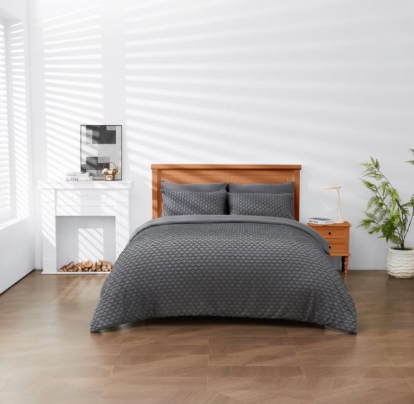 Cooper Duvet Cover Signature Microfibre Tufted Bedding Set - Image 4