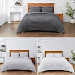 Cooper Duvet Cover Signature Microfibre Tufted Bedding Set