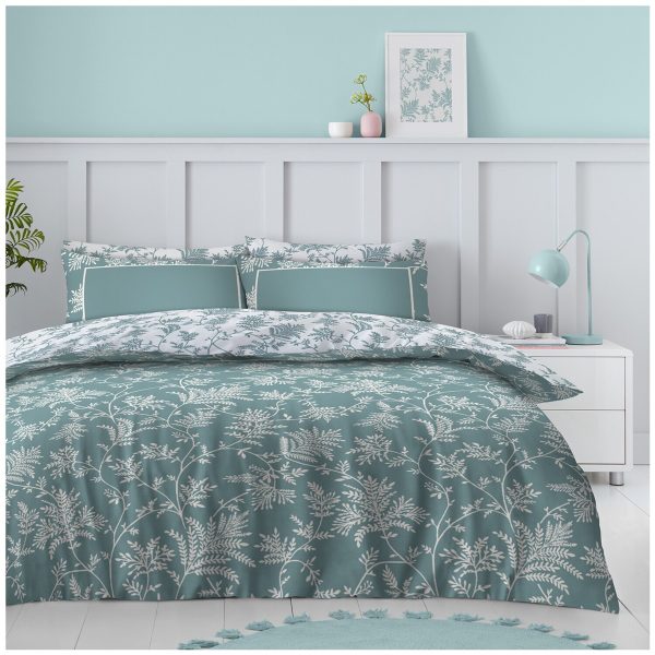 Georgiana Duvet Cover With Pillow Case Reversible Floral Bedding Set
