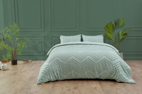 Luther Duvet Cover Signature Microfibre Tufted Bedding Set - Image 4