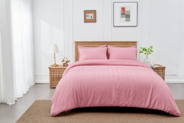 Spencer Duvet Cover Signature Microfibre Tufted Bedding Set - Image 2