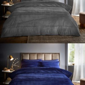 Starlie Duvet Cover With Pillowcase Signature Velvet Bedding Set