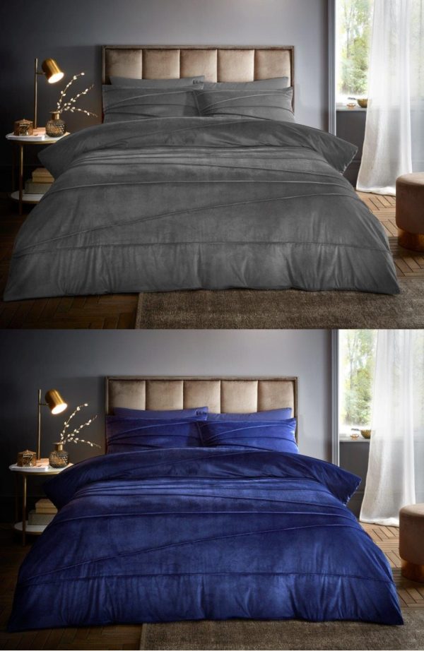 Starlie Duvet Cover With Pillowcase Signature Velvet Bedding Set