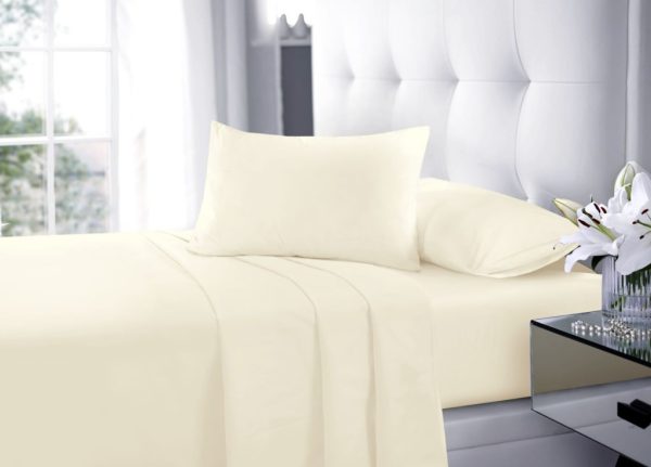 Soft Microfibre Extra Deep Fitted Sheet 40cm (16inch) Bottom Bed Sheets or Pillowcase - Image 9