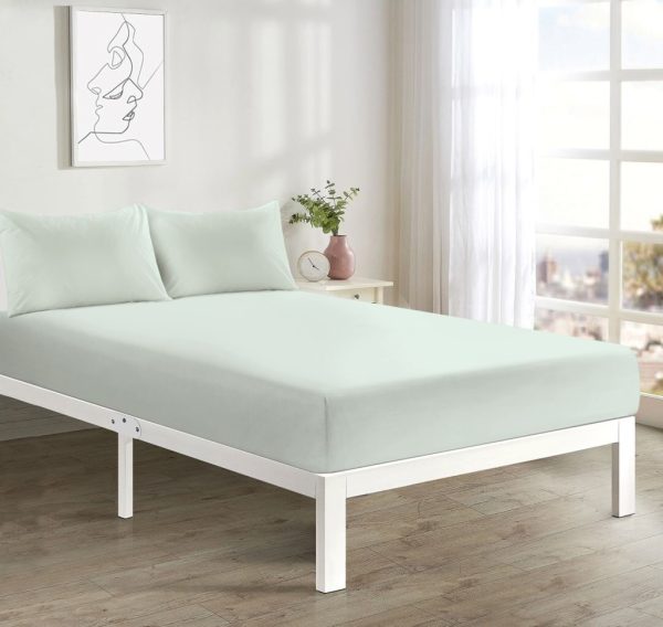 Soft Microfibre Extra Deep Fitted Sheet 40cm (16inch) Bottom Bed Sheets or Pillowcase - Image 8