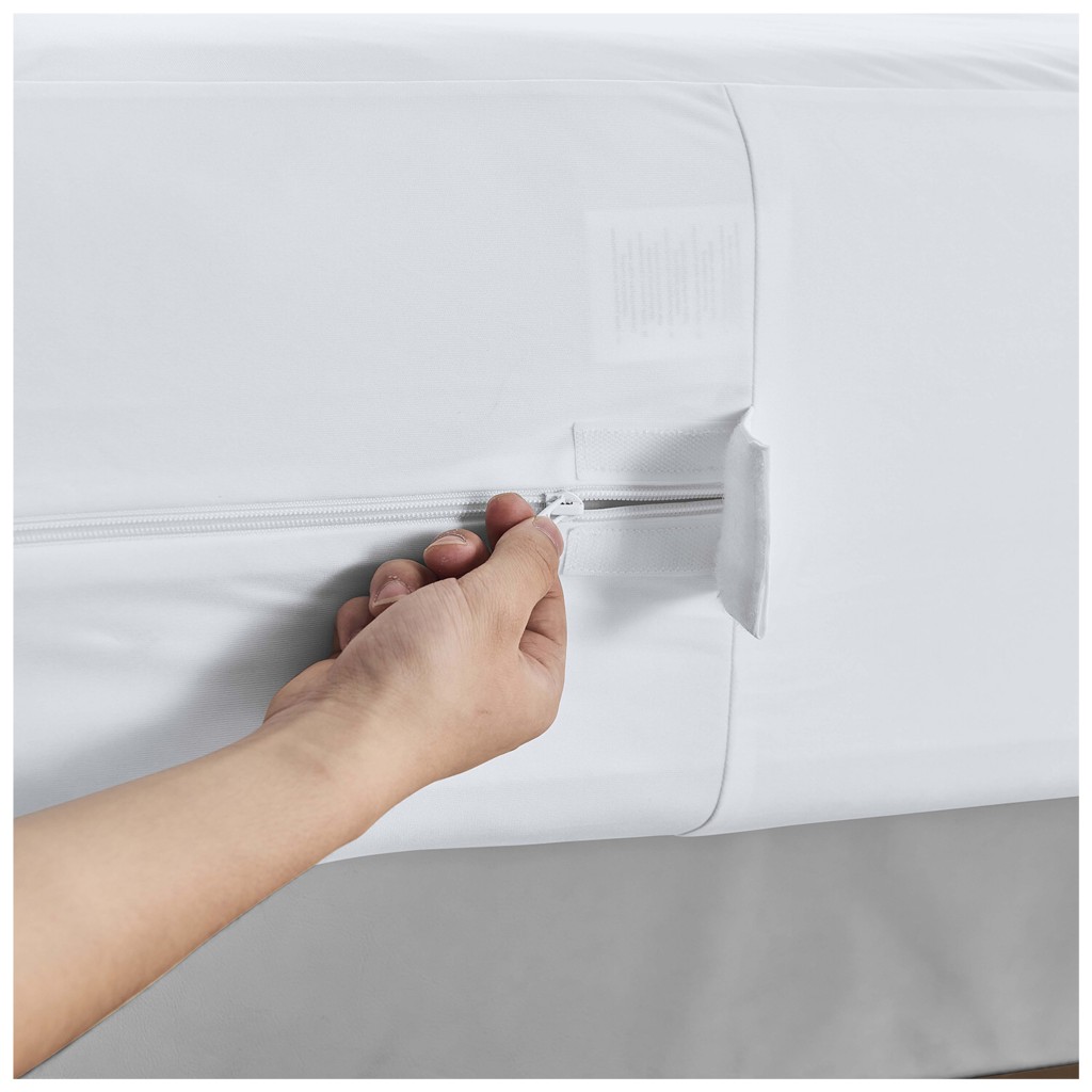Waterproof Anti Allergy Mattress Encasement Anti Bed Bug Dust Mite Zipper Mattress Protector Cover - Image 5