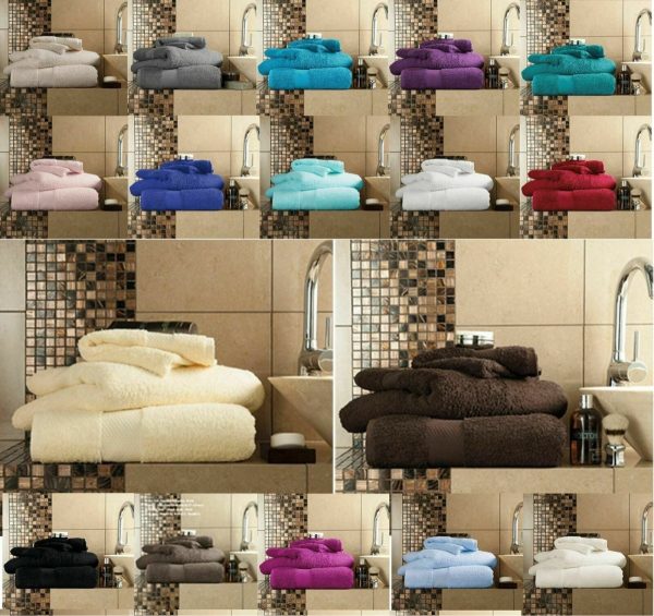 700 GSM Miami Towel Set Egyptian Cotton Hand Towel Bath Sheet Jumbo Bath Towels
