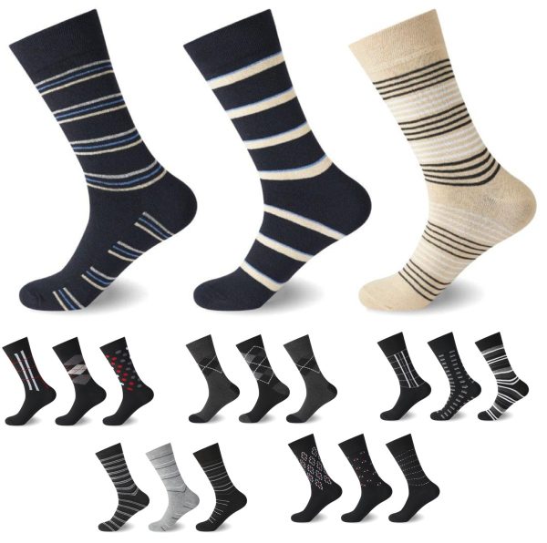 Mens Diabetic Socks 12 Pairs Flexi Non Elastic Comfort Top UK Size 6-11