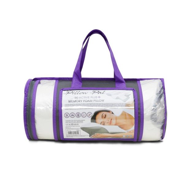 Re-Active Memory Foam Pillow Orthopaedic Cervical Pillow For Neck & Shoulder Support - Image 2