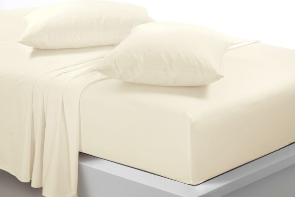 Soft Microfibre Flat Sheet Anti Wrinkle Fabric Breathable Easy Care Bed Linen - Image 9