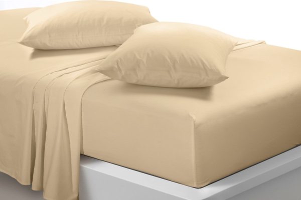Soft Microfibre Flat Sheet Anti Wrinkle Fabric Breathable Easy Care Bed Linen - Image 6