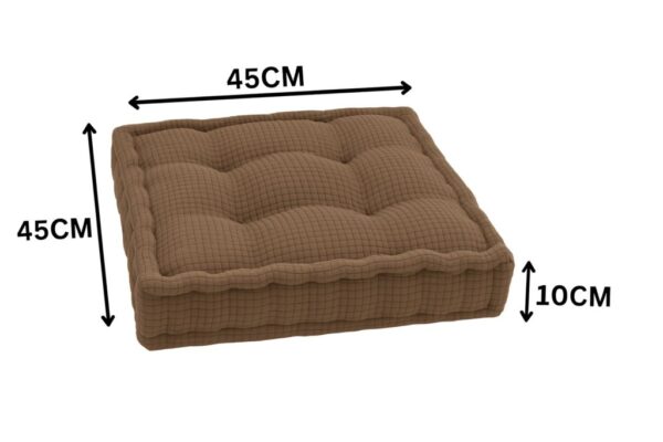 Fleece Booster Seat Pad 10cm Thick Armchair Booster Chunky Cushion Elderly Support Chair 45 x 45cm - Image 5