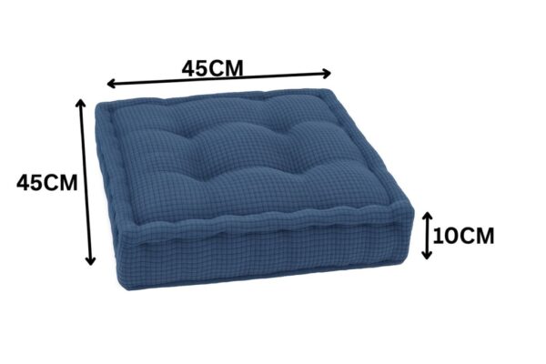 Fleece Booster Seat Pad 10cm Thick Armchair Booster Chunky Cushion Elderly Support Chair 45 x 45cm - Image 8