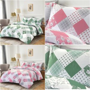 Eloise Printed Duvet Cover With Pillowcase Polycotton Floral Bedding Set