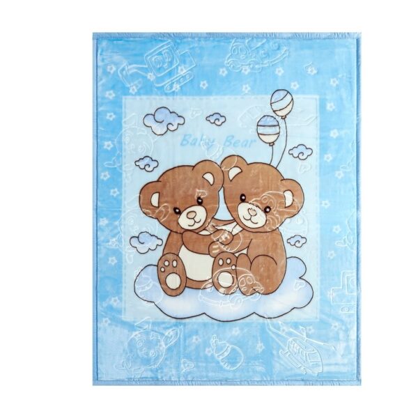 2ply Ultra Soft Warm Cosy Fleece Sofa Bed Throw Super Soft Kids Blanket - Image 2