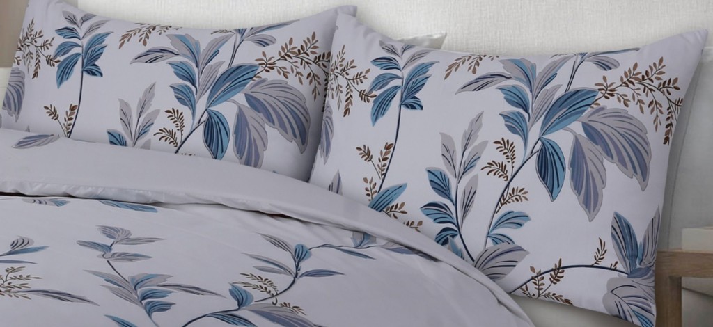 Complete Floral Duvet Cover Fitted Sheet Pillow Case Microfibre Bedding Set - Image 4