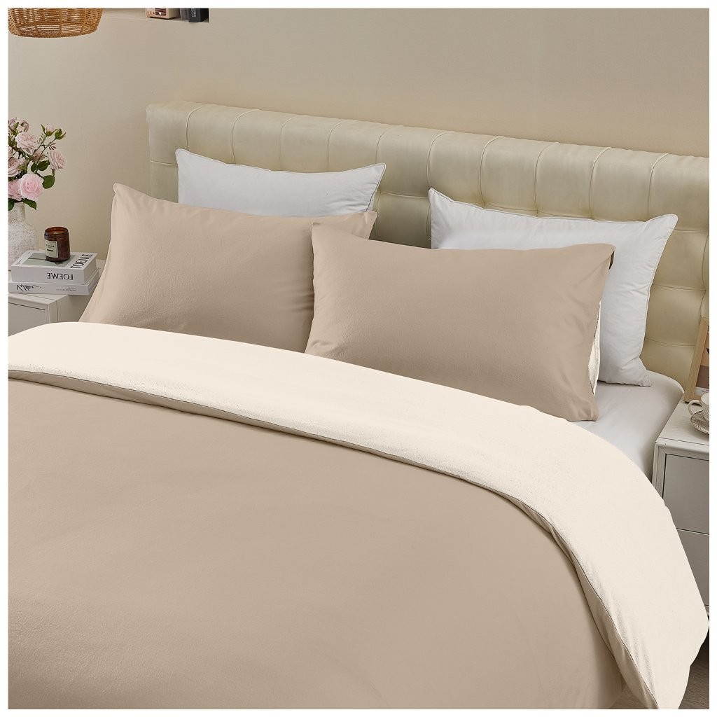 Soft Touch Duvet Quilt Cover with Pillowcase Reversible Bedding Set - Image 34