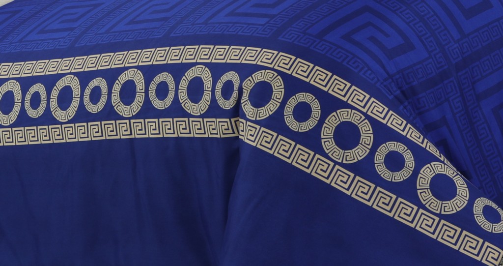 Microfibre Complete Leaves Duvet Cover Fitted Sheet Pillow Case Bedding Set - Image 11