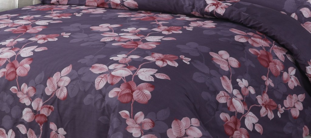 Complete Floral Duvet Cover Fitted Sheet Pillow Case Microfibre Bedding Set - Image 9