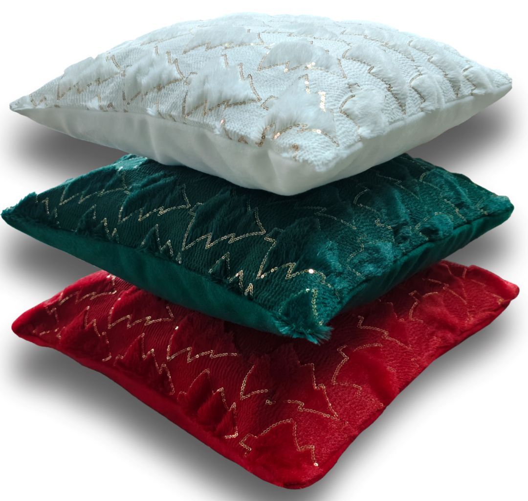 Christmas Tree Teddy Fleece Duvet Cover Bedding Set Or Throws or Cushion Cover - Image 6