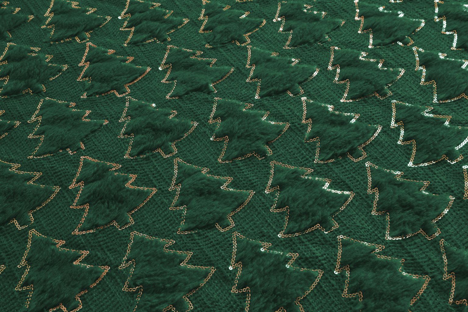 Christmas Tree Teddy Fleece Duvet Cover Bedding Set Or Throws or Cushion Cover - Image 14