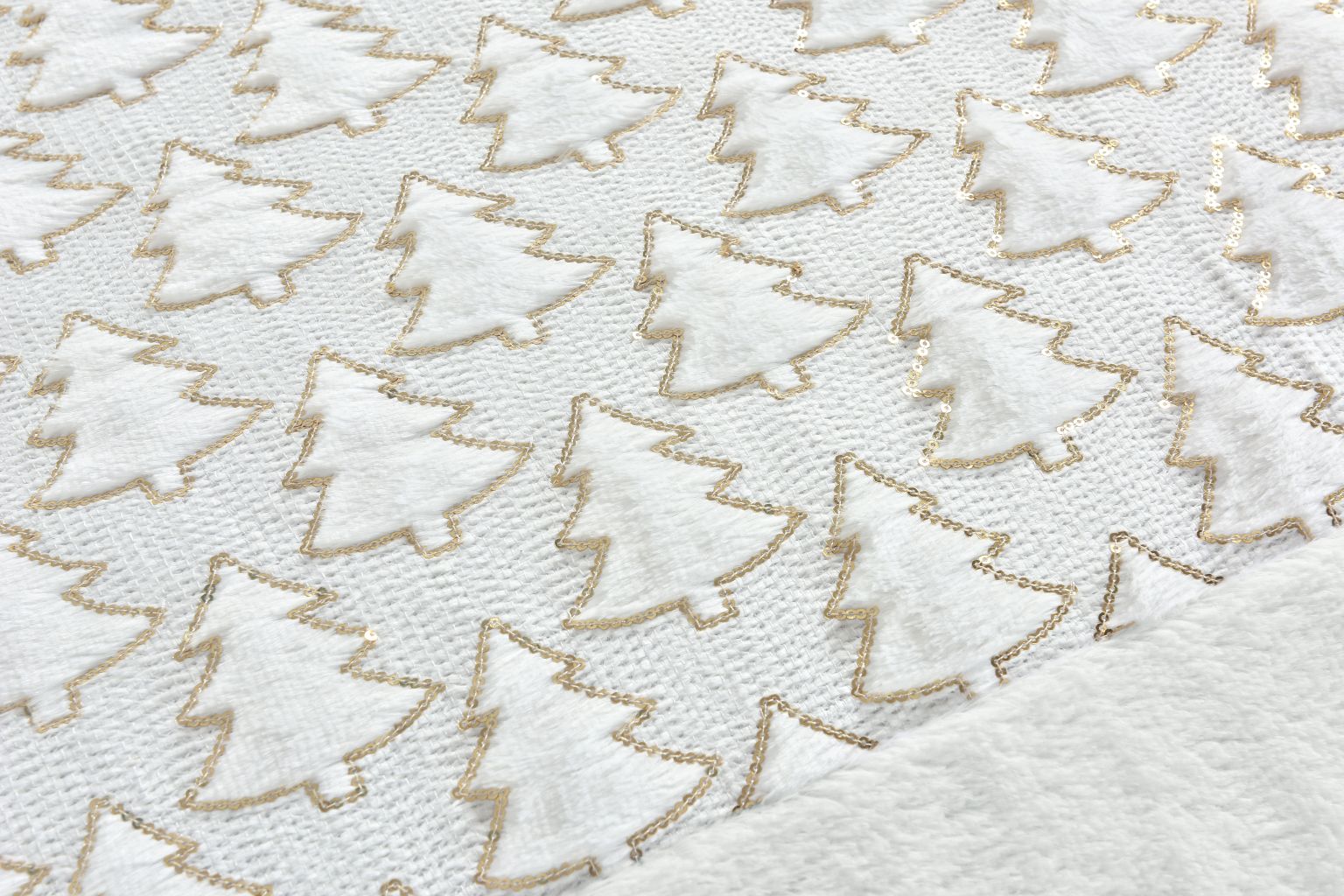 Christmas Tree Teddy Fleece Duvet Cover Bedding Set Or Throws or Cushion Cover - Image 8