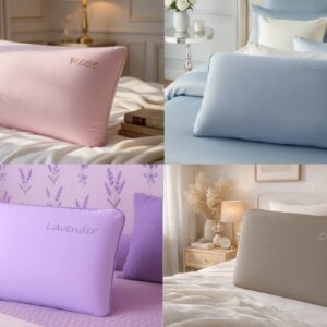 Scented Infused Memory Foam Pillow – Orthopaedic Neck & Back Support Pillow