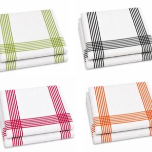 Waffle Tea Towels 2 Pack – 100% Cotton, Soft & Absorbent Kitchen Towels 50x70cm