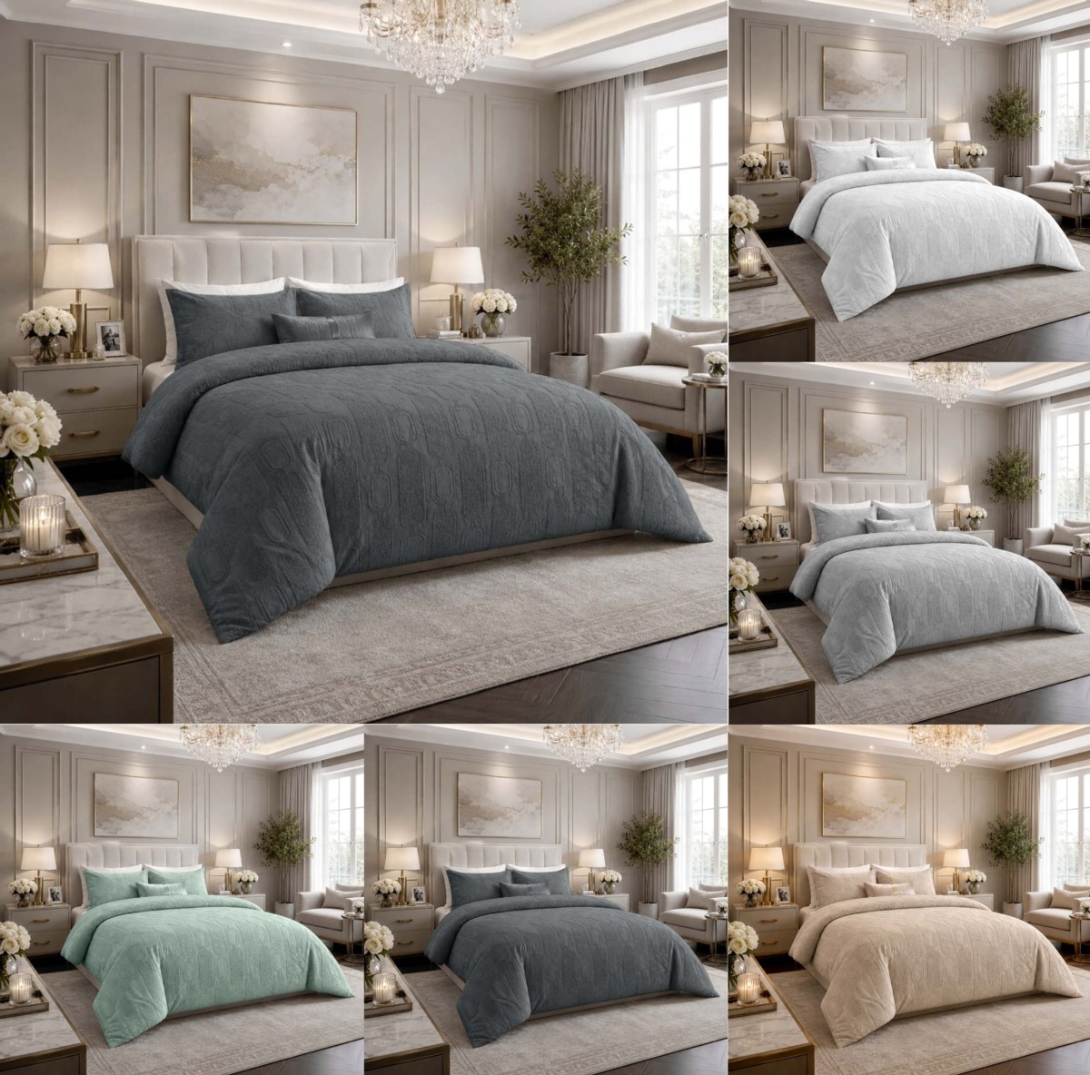 Signature Links Duvet Cover with Pillowcase – Easy Care Bedding Set