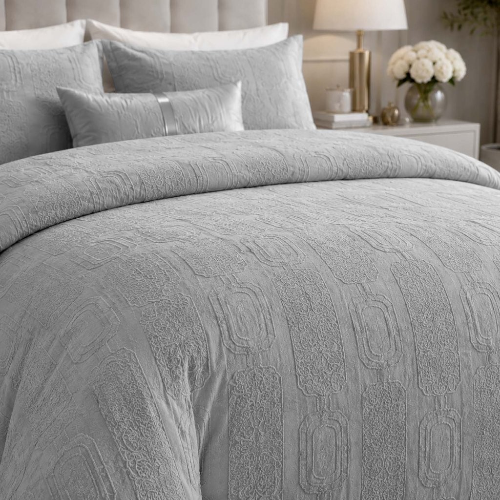 Signature Links Duvet Cover with Pillowcase – Easy Care Bedding Set - Image 7
