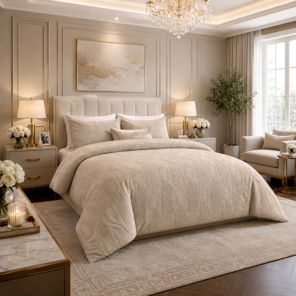 Signature Links Duvet Cover with Pillowcase – Easy Care Bedding Set - Image 9