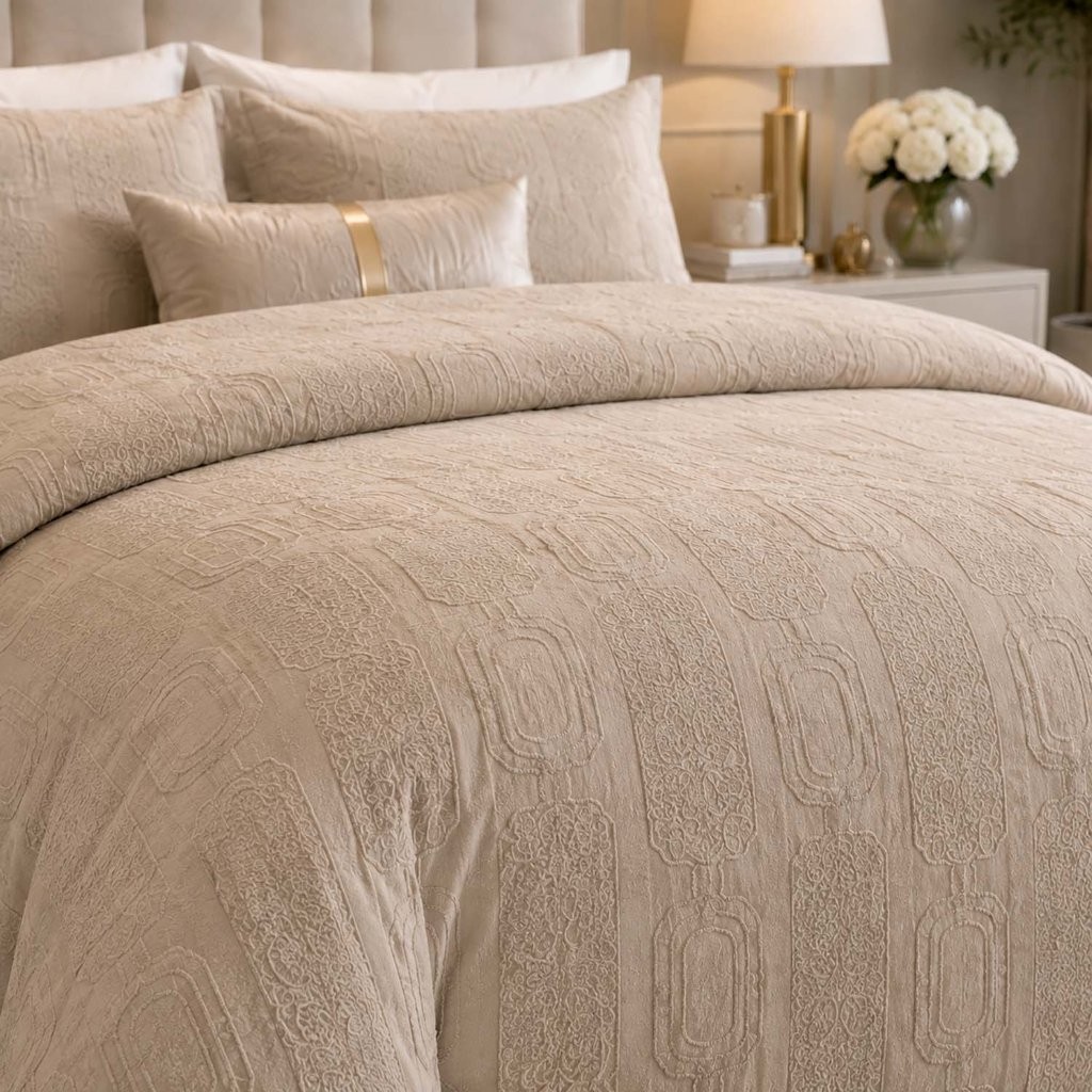 Signature Links Duvet Cover with Pillowcase – Easy Care Bedding Set - Image 10