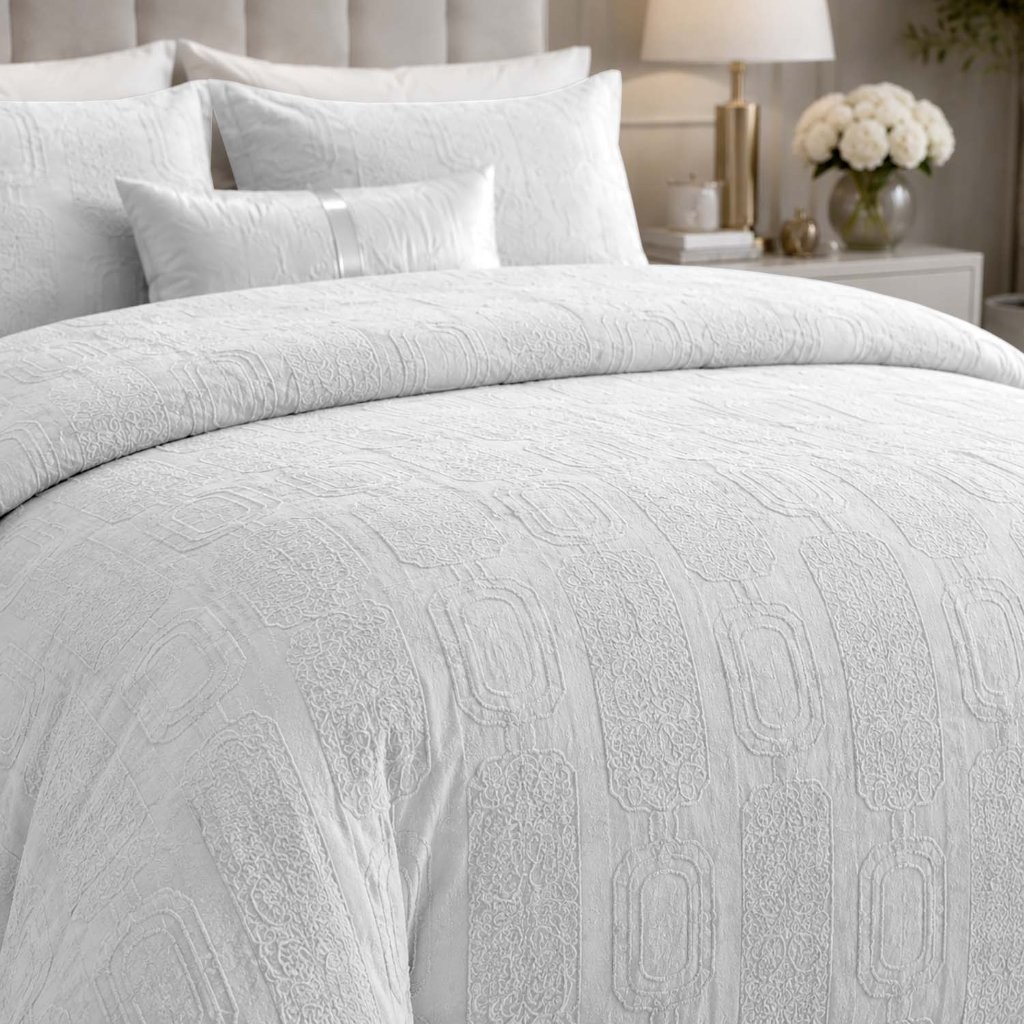 Signature Links Duvet Cover with Pillowcase – Easy Care Bedding Set - Image 15