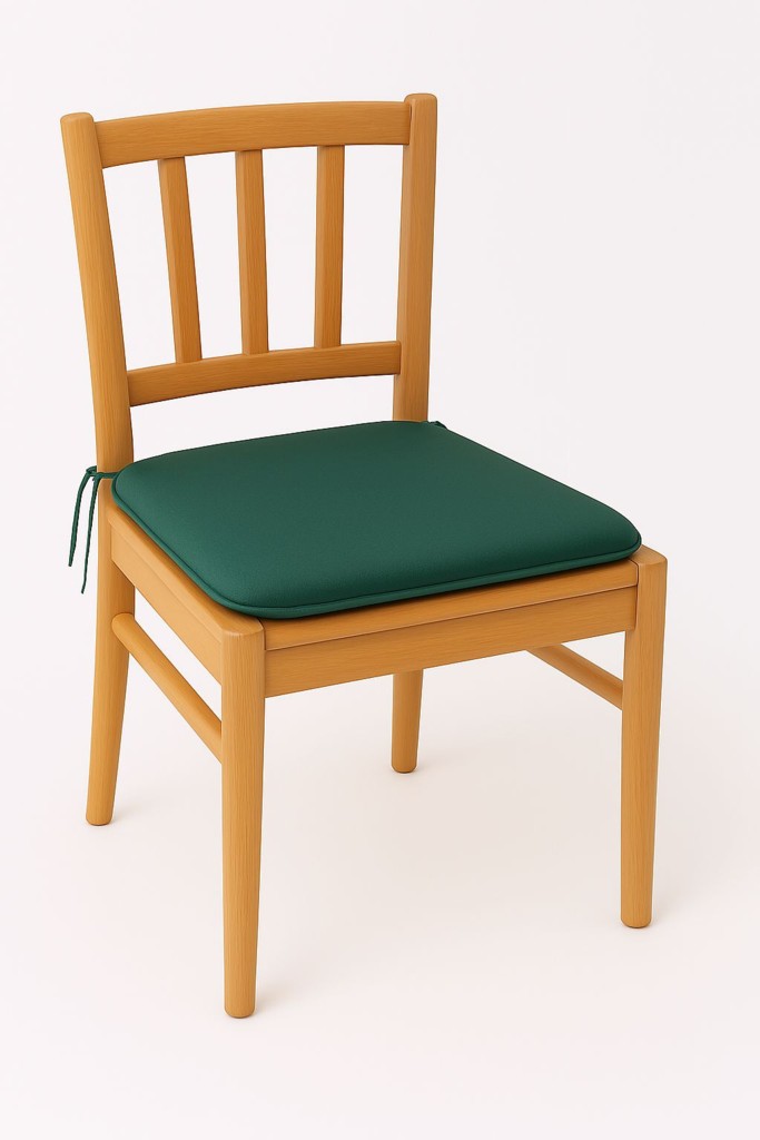Waterproof Seat Pads 4 Pack – Indoor & Outdoor Chair Cushions, Foam Filled 38x38cm - Image 3
