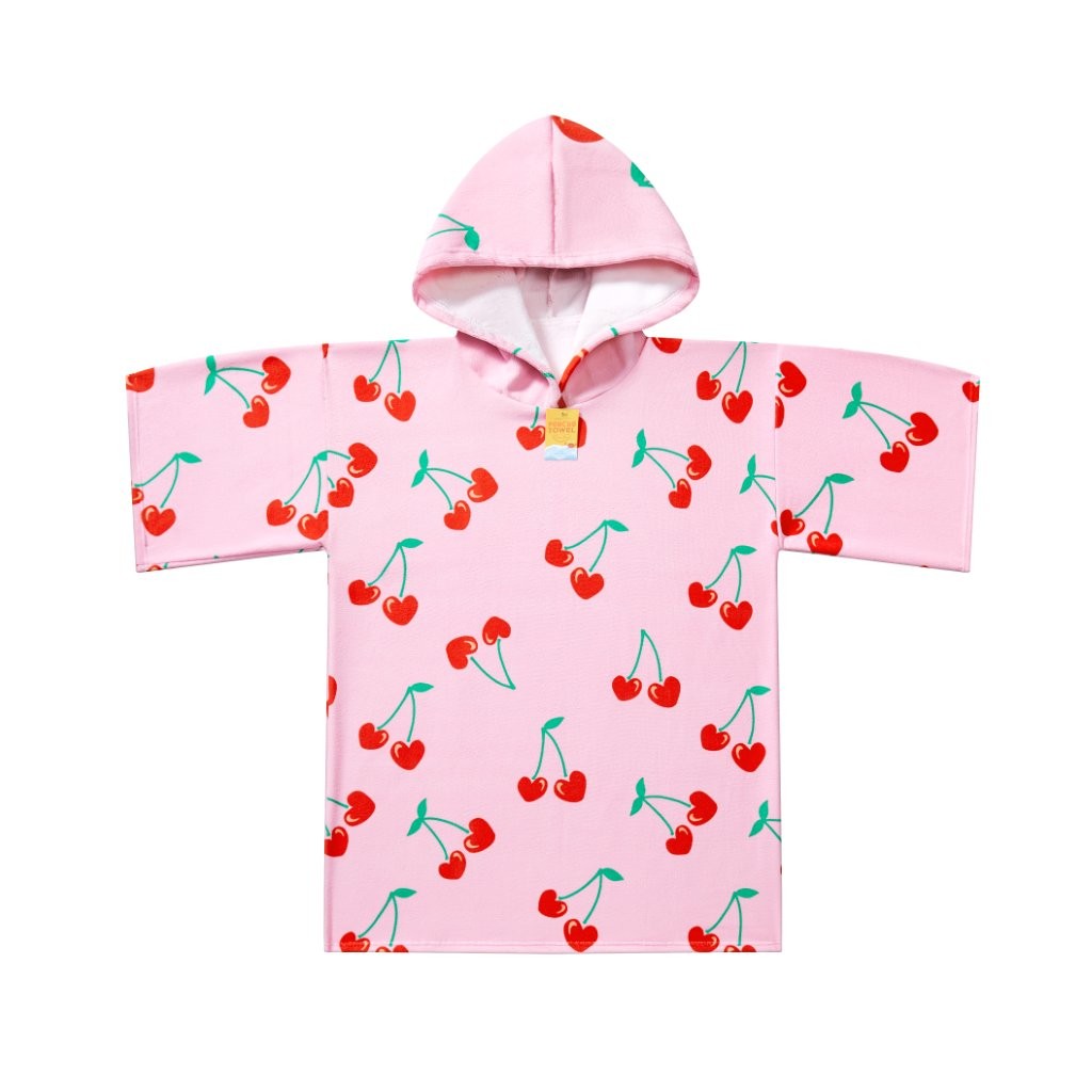 Printed Adult Beach Poncho Towel – Sand Free Hooded Changing Robe, Quick Dry Swim Cover Up - Image 5