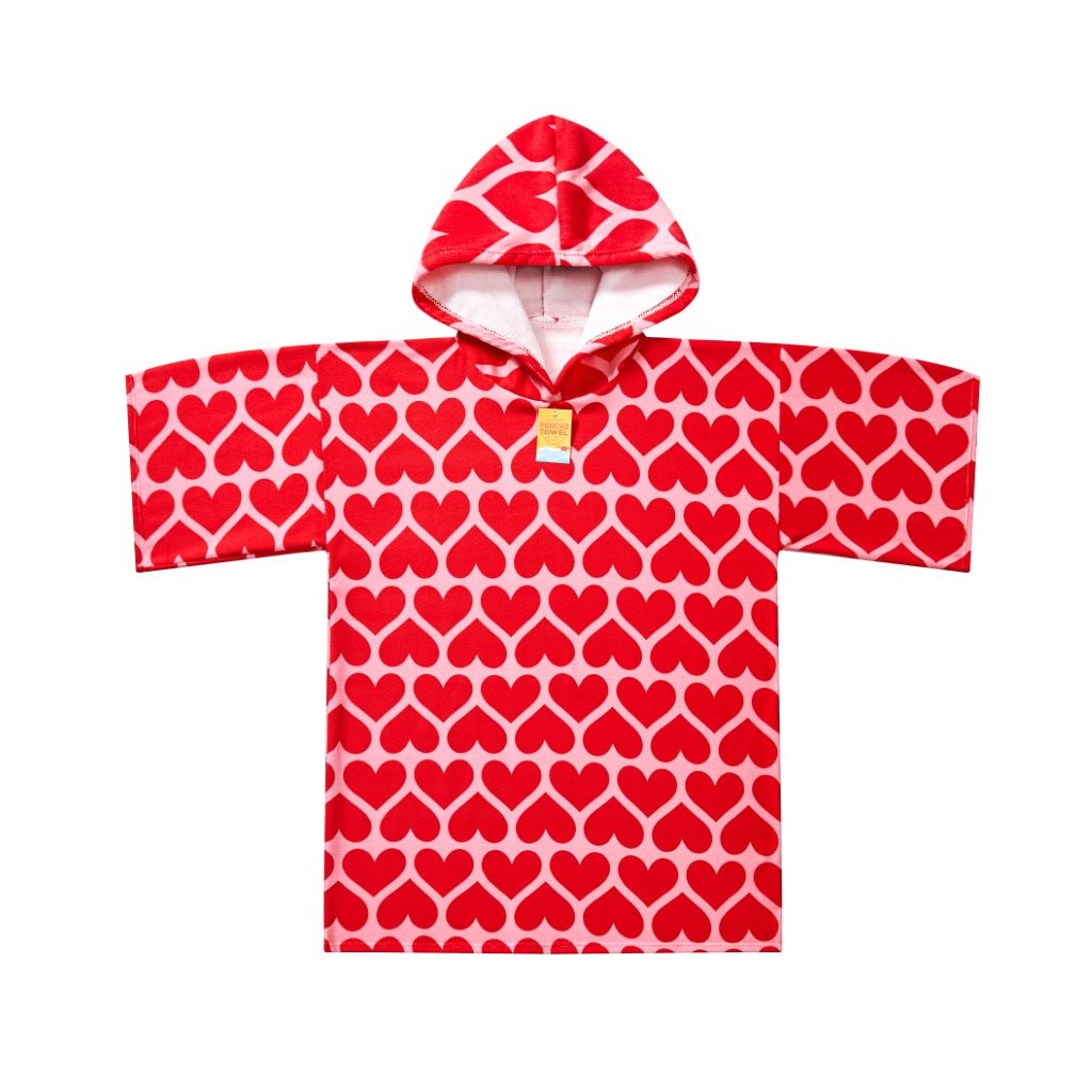 Printed Adult Beach Poncho Towel – Sand Free Hooded Changing Robe, Quick Dry Swim Cover Up - Image 11